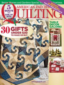 Used with permission from American Patchwork & Quilting® magazine. ©2015 Meredith Corporation. All rights reserved.