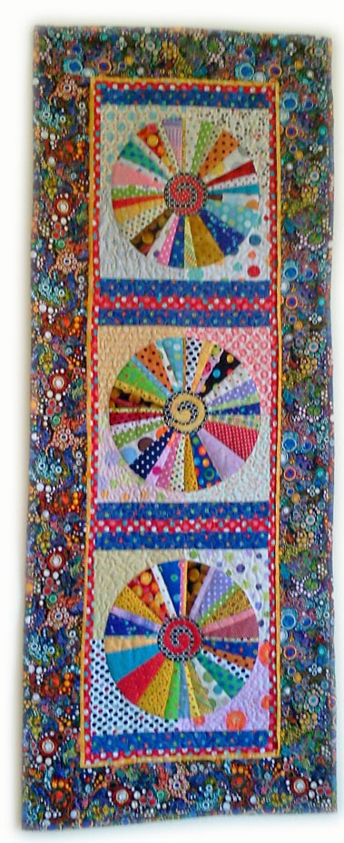 Maureen Widder's Completely Dotty quilt.