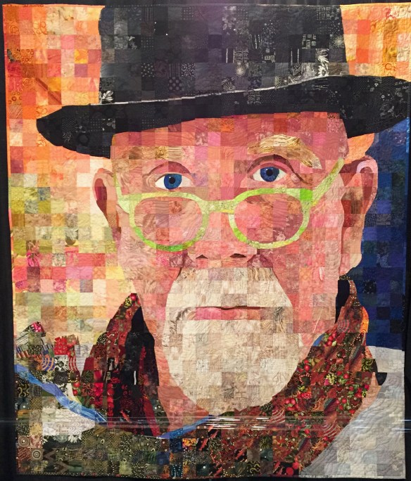 Chuck Close Two by Sandra Bruce