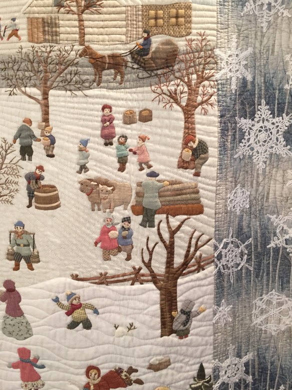 Detail of Winter Memories by Chieko Shiraishi